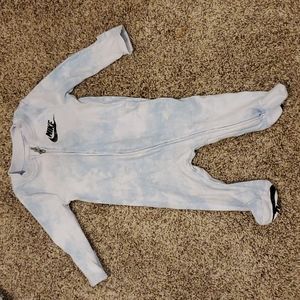 Nike zip up onsie